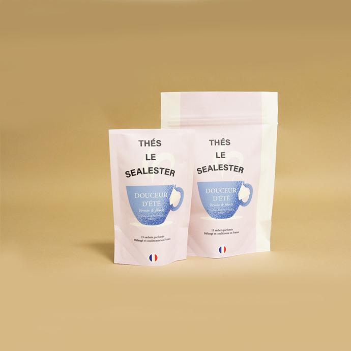 Customized tea pouch